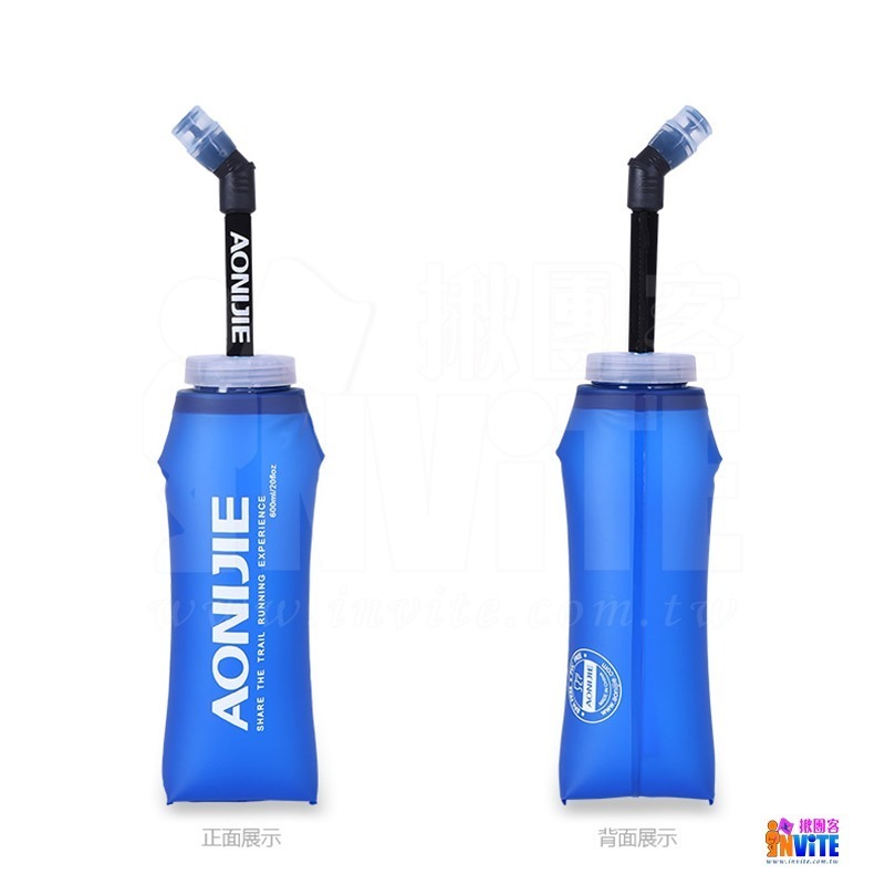 ♢揪團客♢ 奧尼捷 AONIJIE 快吸軟水壺 #SD13 600mL 350mL 單車路跑 登山露營 可摺疊 收納方便-細節圖8