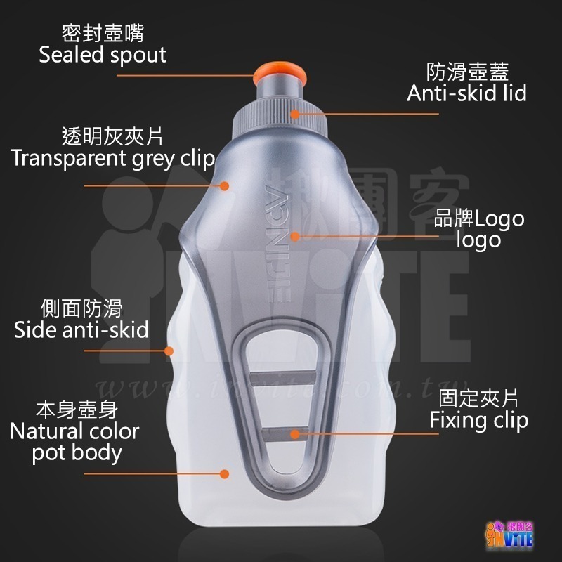 ♢揪團客♢ 奧尼捷 AONIJIE 運動水壺 250ml 170mL #SD05 #SD06 水壺 運動水壺固定夾-細節圖10