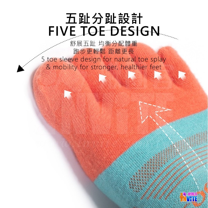 ♢揪團客♢ 奧尼捷 AONIJIE 運動襪 (三雙混色) #E4802 籃球襪 比賽襪 中筒襪 短襪 跑步 五趾襪-細節圖5