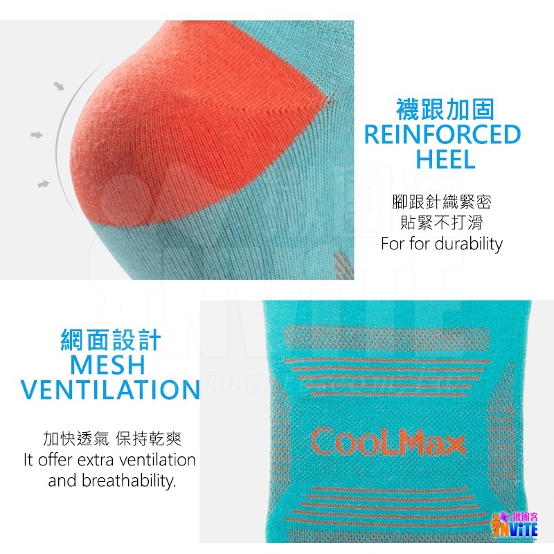 ♢揪團客♢ 奧尼捷 AONIJIE 運動襪 (三雙混色) #E4802 籃球襪 比賽襪 中筒襪 短襪 跑步 五趾襪-細節圖7