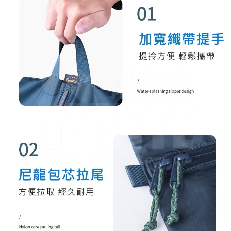 ♢揪團客♢ 奧尼捷 AONIJIE 防潑水 收納鞋包 鞋袋 #H3202 出國 收納包 旅行好物 行李收納-細節圖6