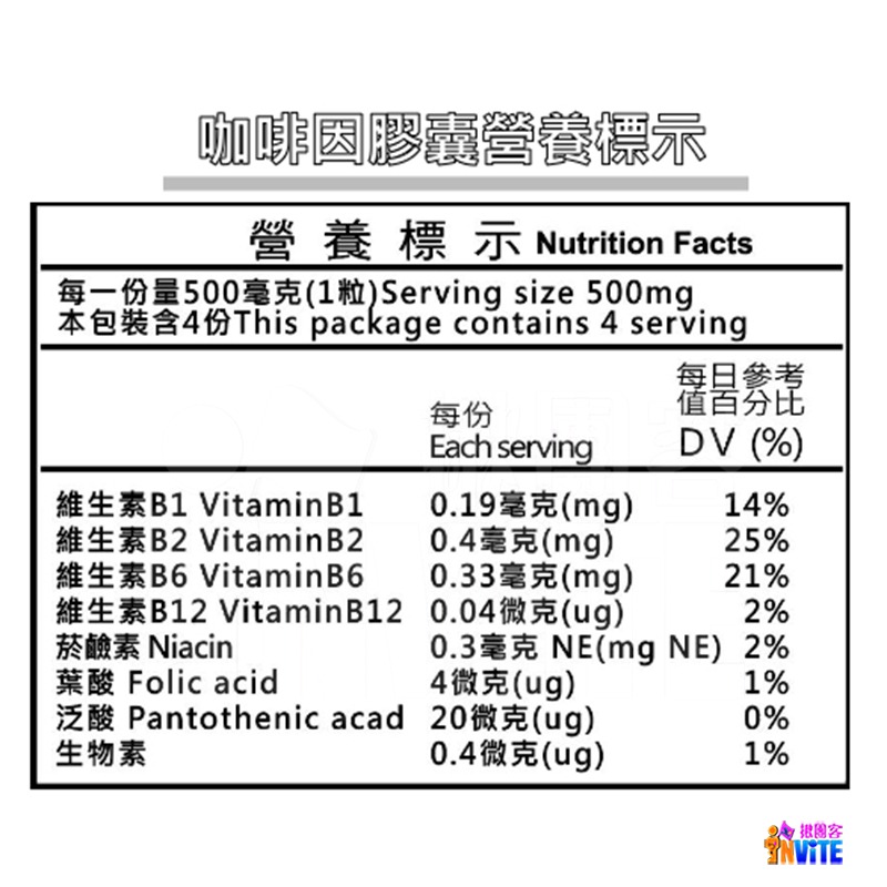 ♢揪團客♢ aminoMax 邁克仕 G.C.B 咖啡因膠囊 單包-細節圖8