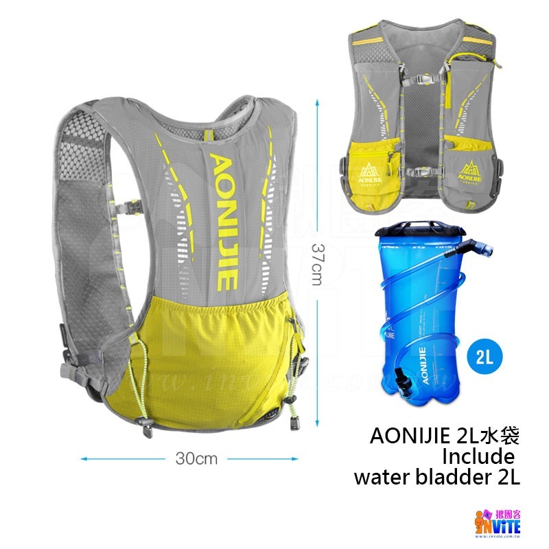 奧尼捷 AONIJIE 5L運動背包 #C9102S 越野背包 水袋背包 跑步 三鐵 自行車 登山 馬拉松-細節圖8