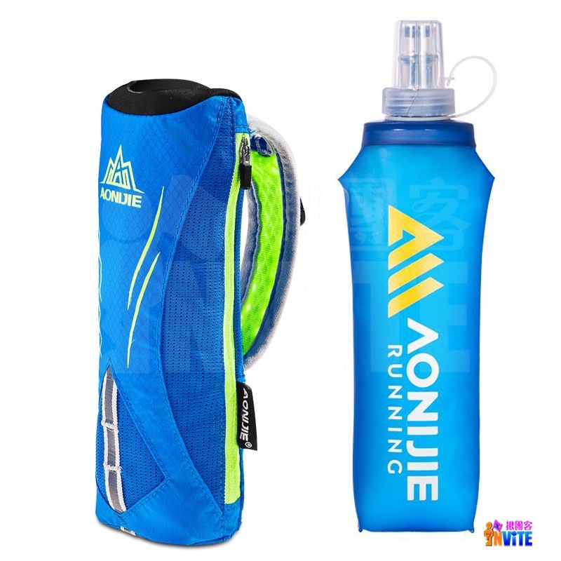 奧尼捷 AONIJIE 手握式軟水壺包 #E908 手持軟水壺袋 戶外運動 路跑 馬拉松 越野 登山 三鐵-細節圖10