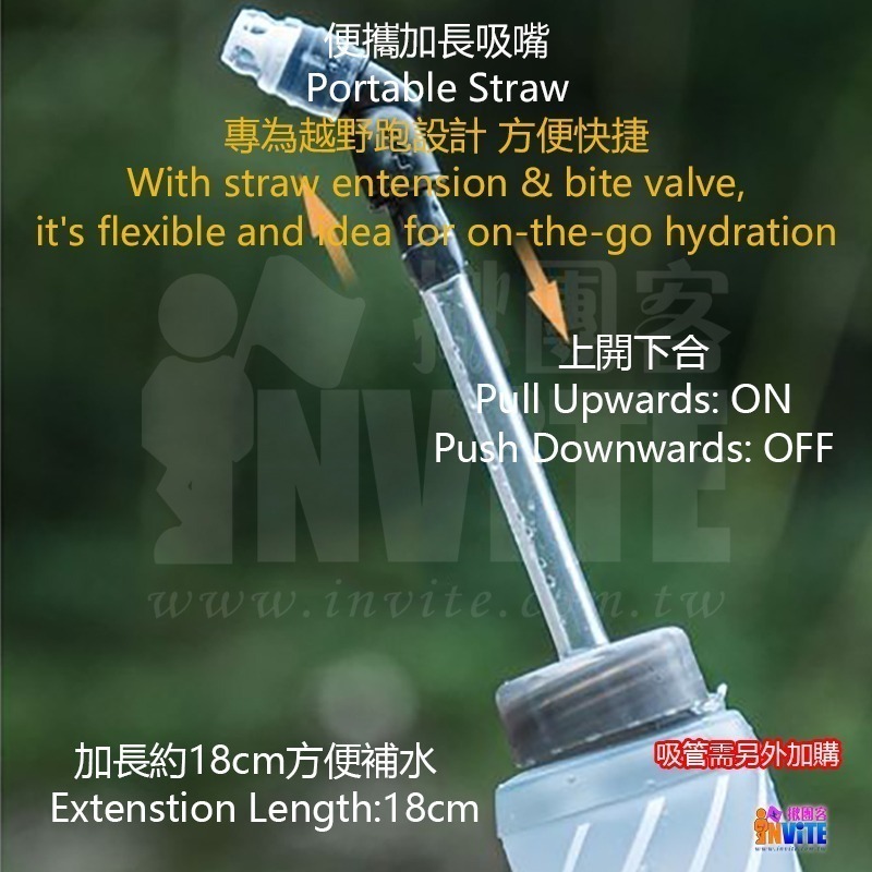 ♢揪團客♢ 奧尼捷 AONIJIE 軟水壺延長吸管 適用原廠軟水壺型號 #SD21 250mL 420mL 500mL-細節圖3