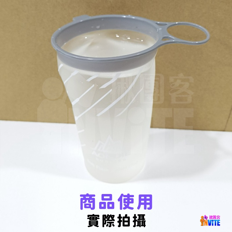 ♢揪團客♢ 奧尼捷 AONIJIE 運動軟水杯 200mL #SD22 食品級TPU材質 可折疊 重複使用 戶外活動越野-細節圖11