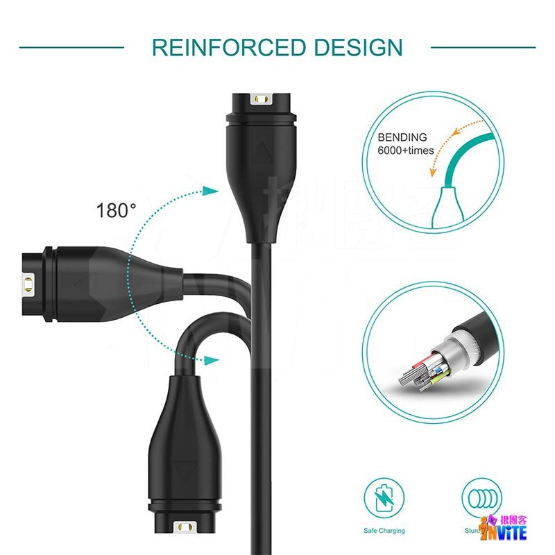 ♢揪團客♢ Garmin USB 充電線 傳輸線 1公尺 945 245 fenix 本我 Venu D2 vívo系列-細節圖3