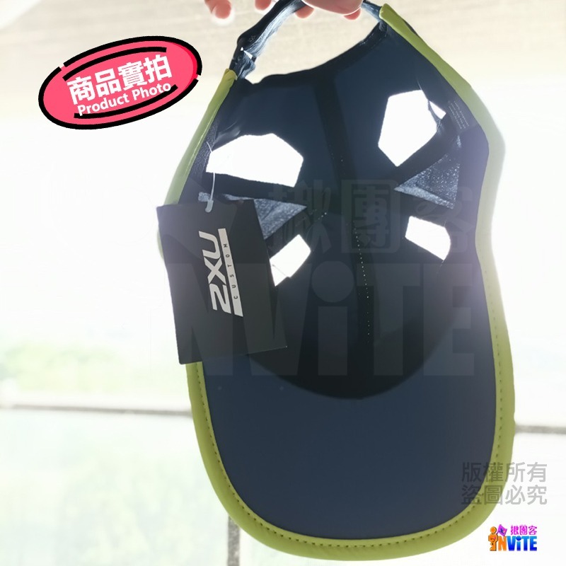 🔥新品🔥 ♢揪團客♢ 2XU 慢跑帽 藍 慢跑帽 登山帽 單車小帽 遮陽-細節圖5