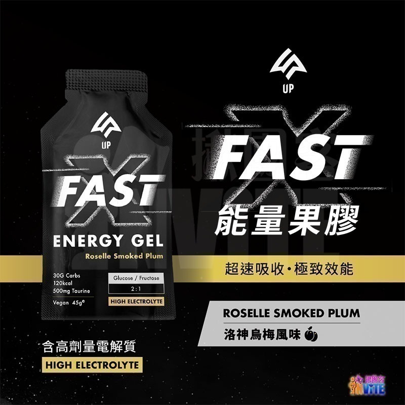 ♢揪團客♢ 【UP Sport】FAST-X 能量果膠 洛神烏梅 登山 三鐵 路跑 越野跑 超速吸收 極致效能 含高劑量-細節圖3