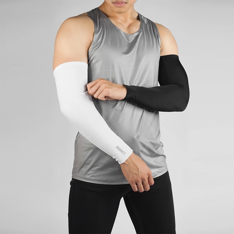 ♢揪團客♢ A-MYZONE 3D無痕透氣 運動袖套 白色 一雙 男女適用 運動袖套/馬拉松袖套/防曬袖套/壓力袖套-細節圖7