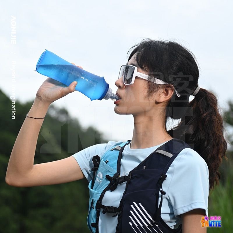 ♢揪團客♢ 奧尼捷 AONIJIE 運動摺疊水壺  #SD31 250mL 500mL 折疊軟水壺 登山 露營-細節圖2