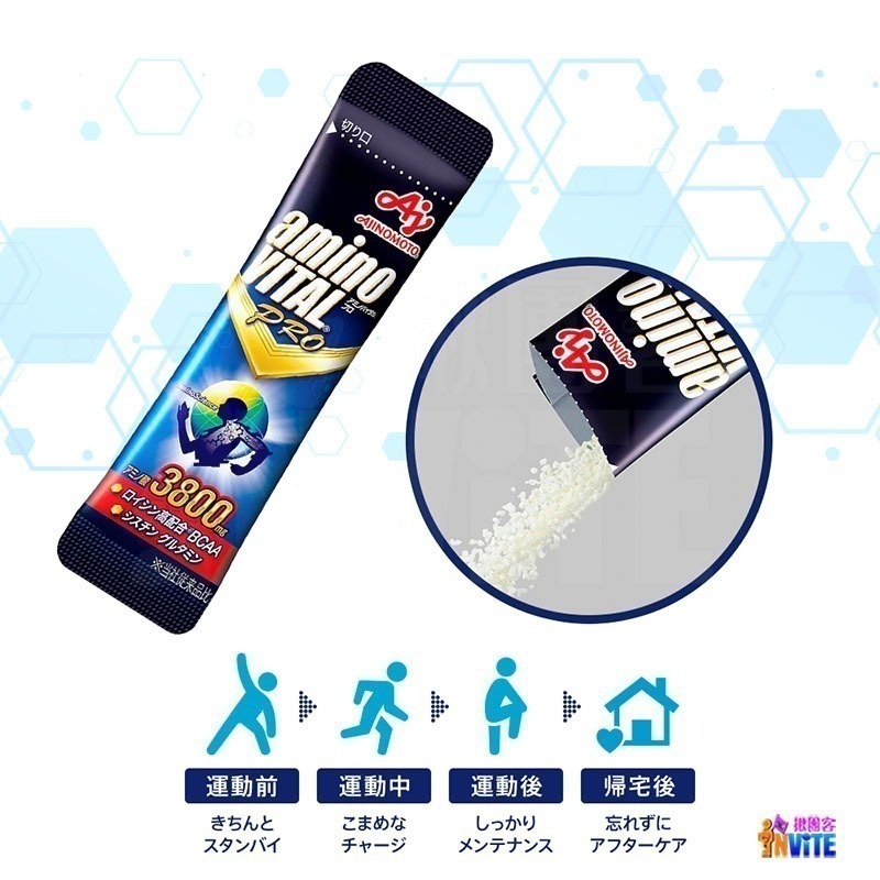 『 台灣原廠現貨』♢揪團客♢ 味之素 aminoVITAL® 【PRO】專業級胺基酸粉末 BCAA-細節圖2