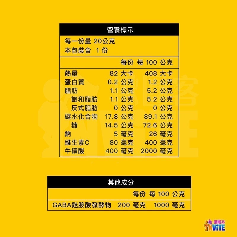 ♢揪團客♢ 【UP Sport】UP FOCHEWS 能量軟糖 多多風味 芒果風味 牛磺酸 GABA 軟糖 脆皮嚼感-細節圖6