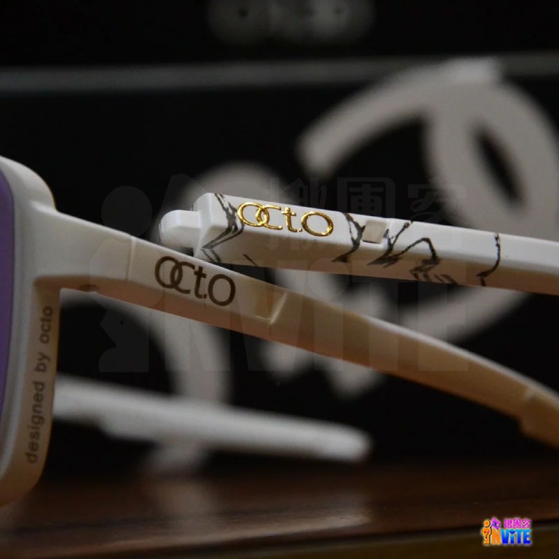 ♢揪團客♢ OCTO OKT-8 變色運動風鏡 ZONDA 白紫 黑藍-細節圖2