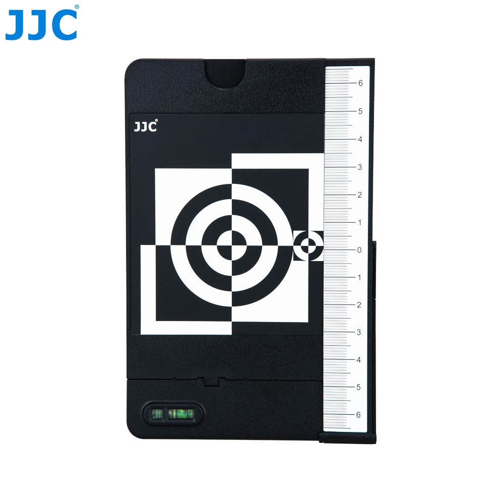 JJC ACA-02 測焦板 色彩平衡卡 對焦校正 鏡頭測試 輔助微調相機鏡頭 黑、灰卡 台灣現貨-細節圖2