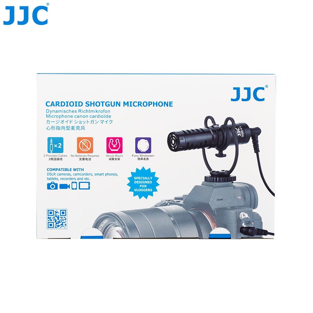 JJC SGM-V1 心形指向型麥克風 記錄 vlog 直播 拍攝 微電影 相機攝影 手機攝影 麥克風 台灣現貨-細節圖9