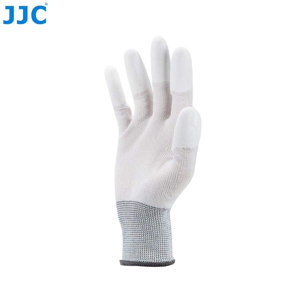 JJC G-01 防靜電清潔手套 適用於在清潔精密儀器時佩戴 手指PU塗層 防止靜電產生並 提供更多一層保護 台灣現貨-細節圖2