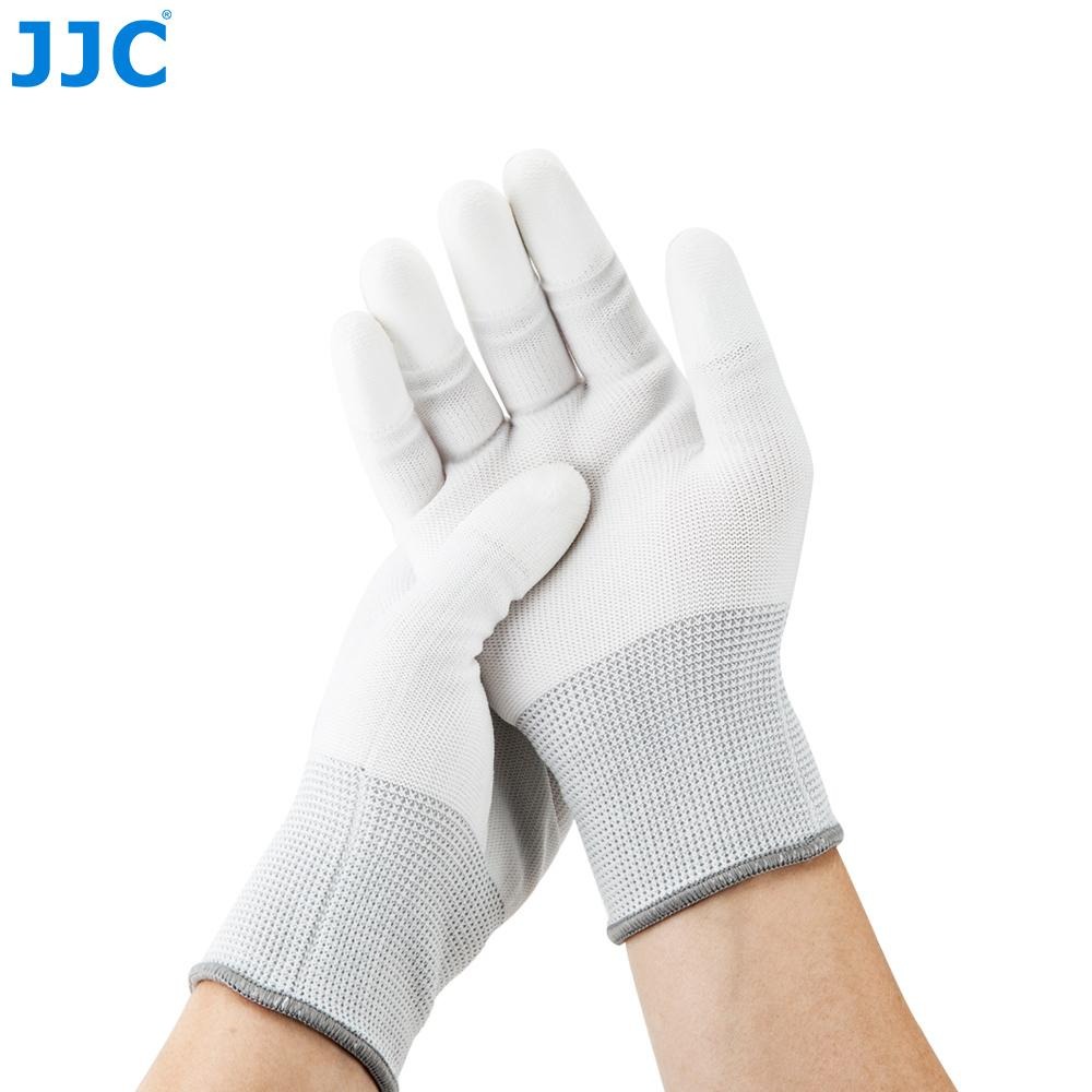JJC G-01 防靜電清潔手套 適用於在清潔精密儀器時佩戴 手指PU塗層 防止靜電產生並 提供更多一層保護 台灣現貨-細節圖3