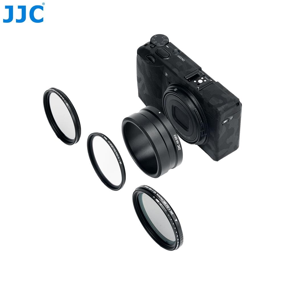 JJC 鏡頭轉接環 適用理光 Ricoh GR3/GR3X GRIIIx 兼容49mm濾鏡 鋁合金製作而成 台灣現貨-細節圖8