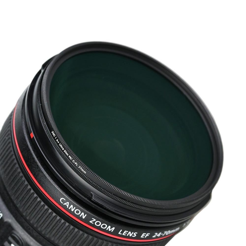 JJC CPL A+超薄偏光濾鏡 日本光學玻璃 可旋轉調整角度18層鍍膜偏光鏡 消除雑光 37mm-82mm-細節圖5