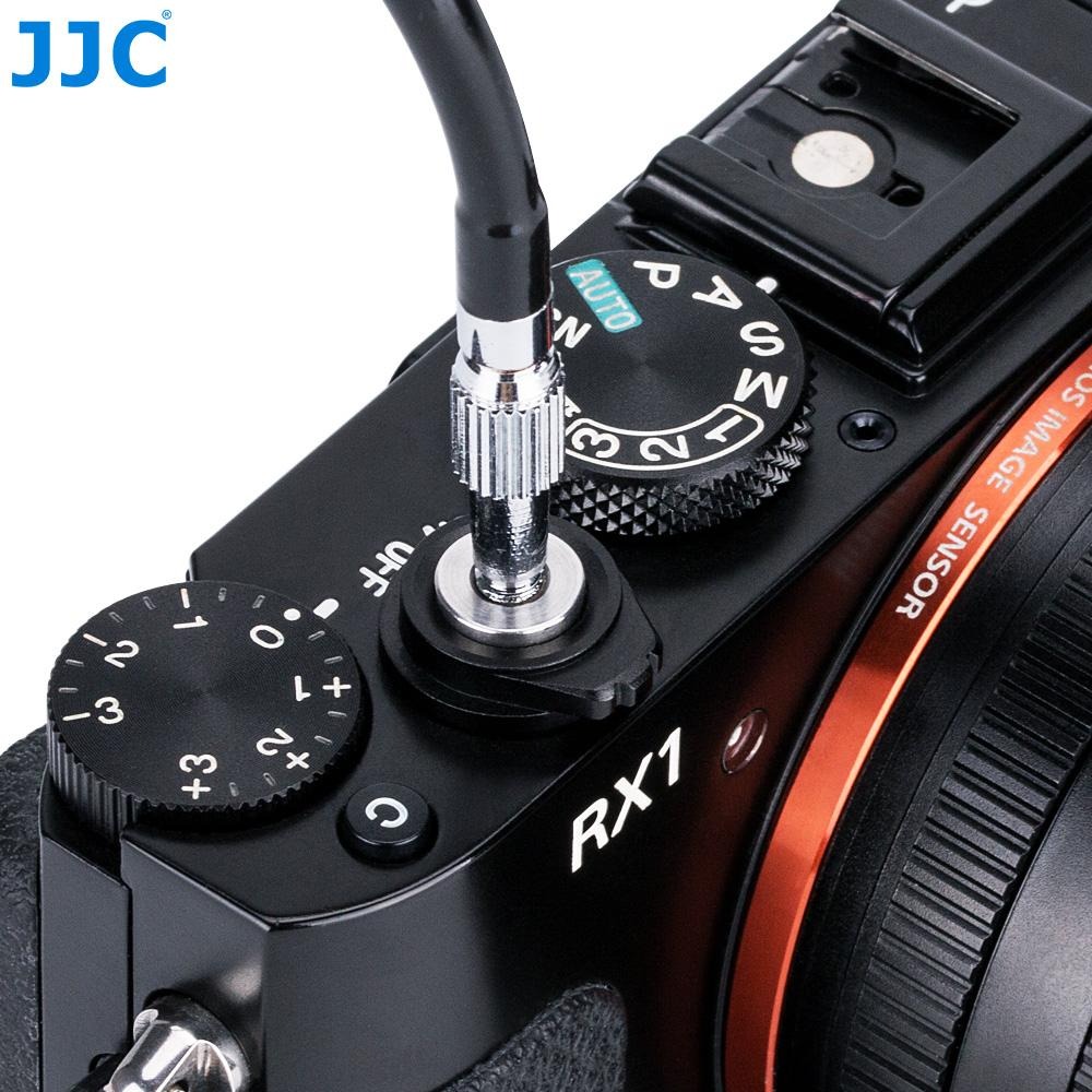 JJC TCR 機械快門線 40cm/70cm 撞針式 富士 索尼 尼康 佳能 萊卡 底片相機 數位相機 B門鎖定-細節圖7