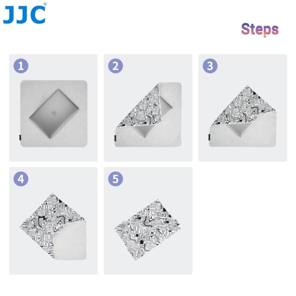 JJC SA系列 自黏百貼布 自黏魔術布 相機收納 鏡頭收納 包裹布 超細纖維 可擦拭 可水洗 台灣現貨-細節圖7