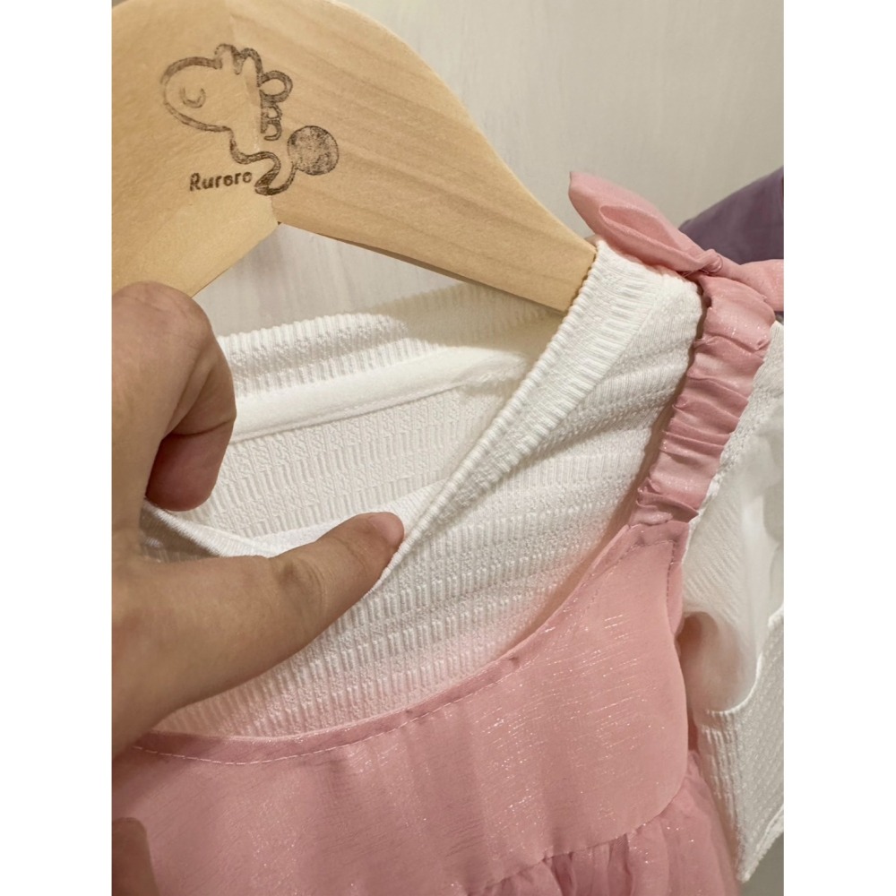 Ruroro閃亮粉紅公主(兩件式)-細節圖3