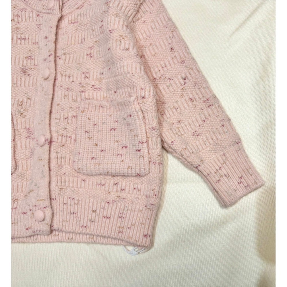 Ruroro實拍混色棉針織外套-細節圖3