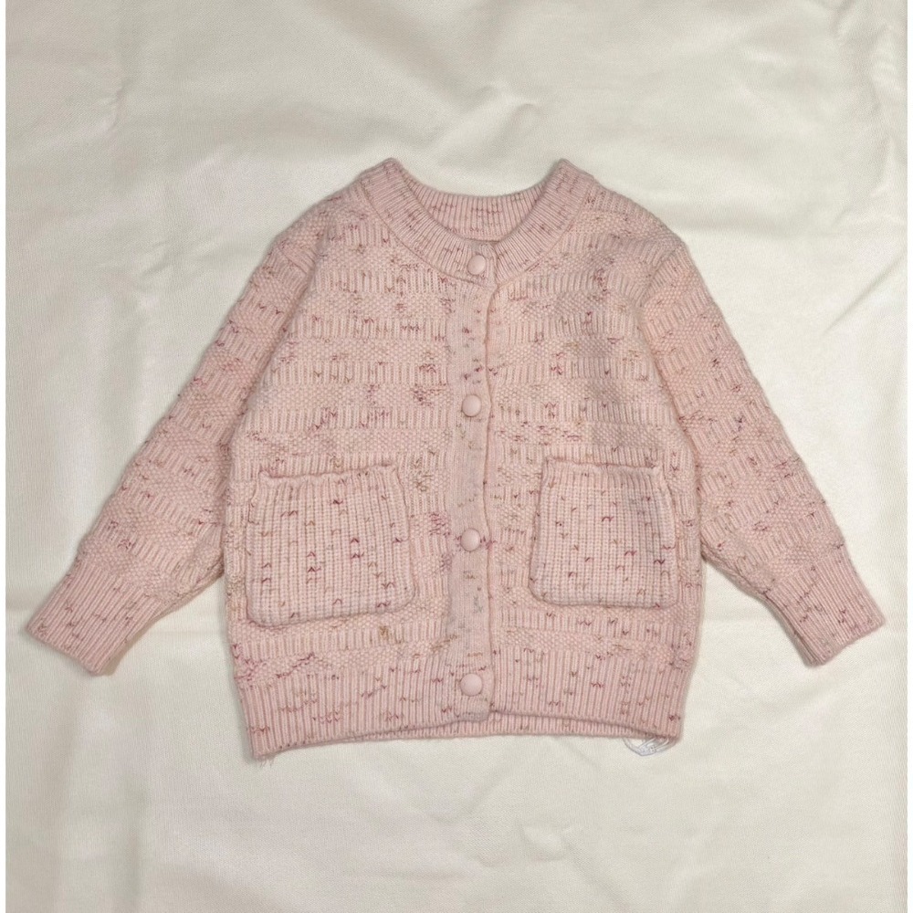 Ruroro實拍混色棉針織外套-規格圖4