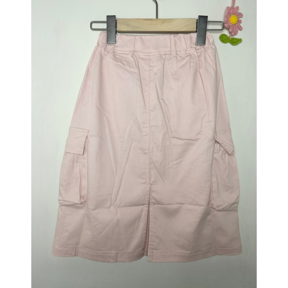 Ruroro粉色雙口七分裙-細節圖2