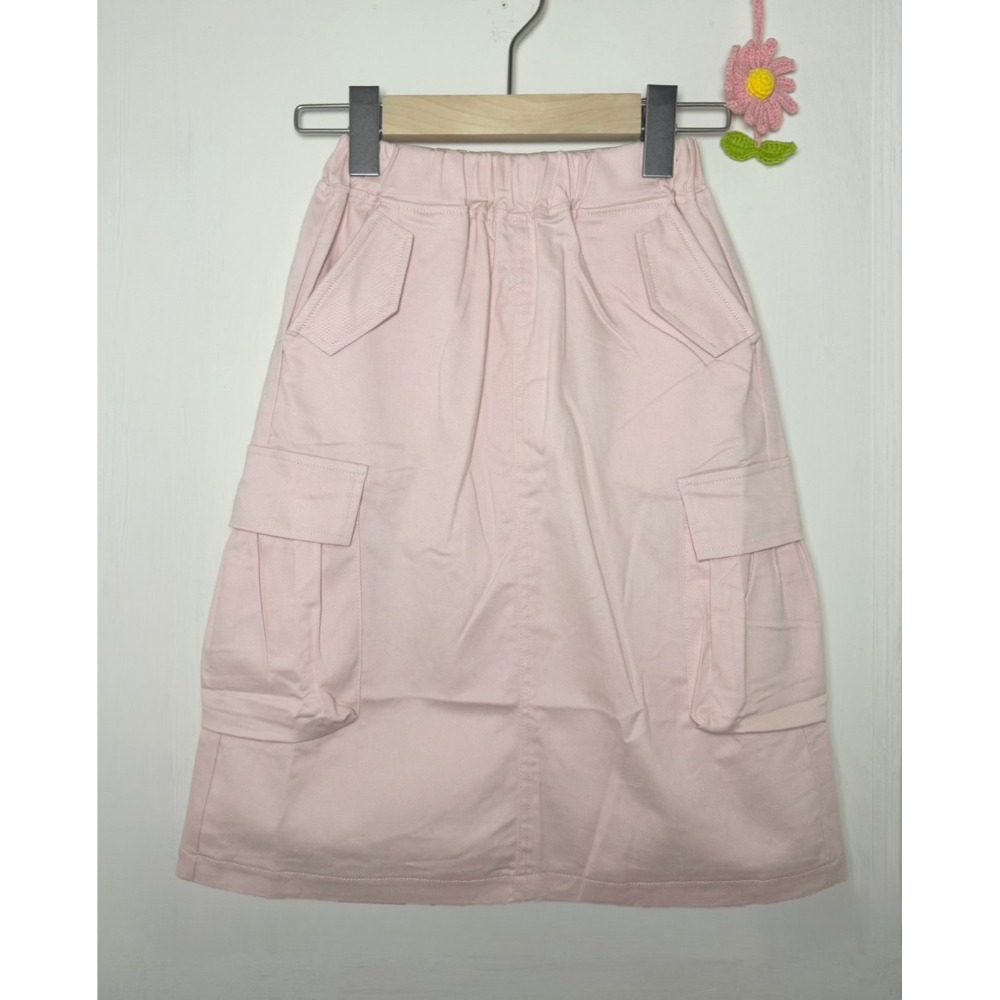 Ruroro粉色雙口七分裙-規格圖5