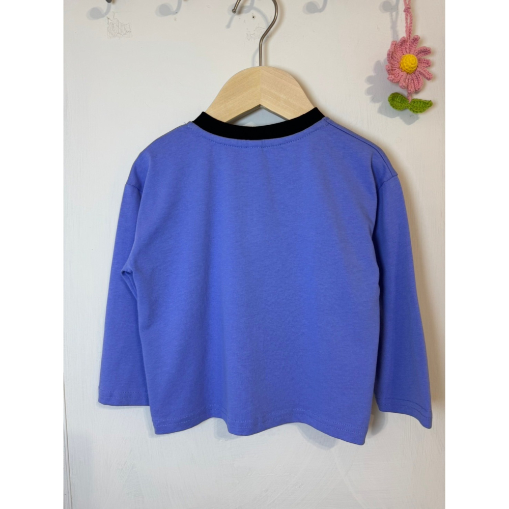 Ruroro實拍小獅子薄長袖上衣-細節圖3