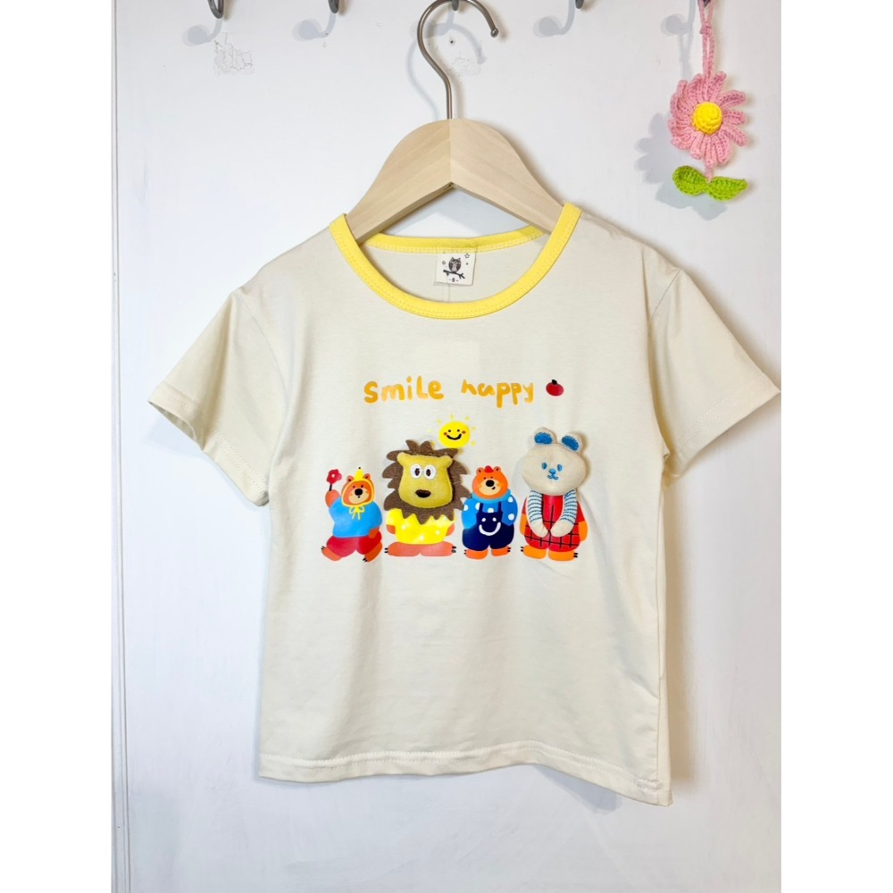 Ruroro歡樂動物上衣-規格圖2