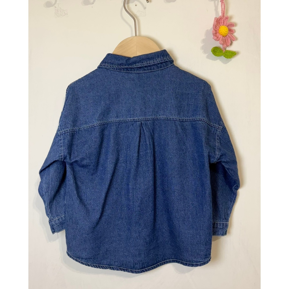 Ruroro實拍香蕉牛仔外套-細節圖2