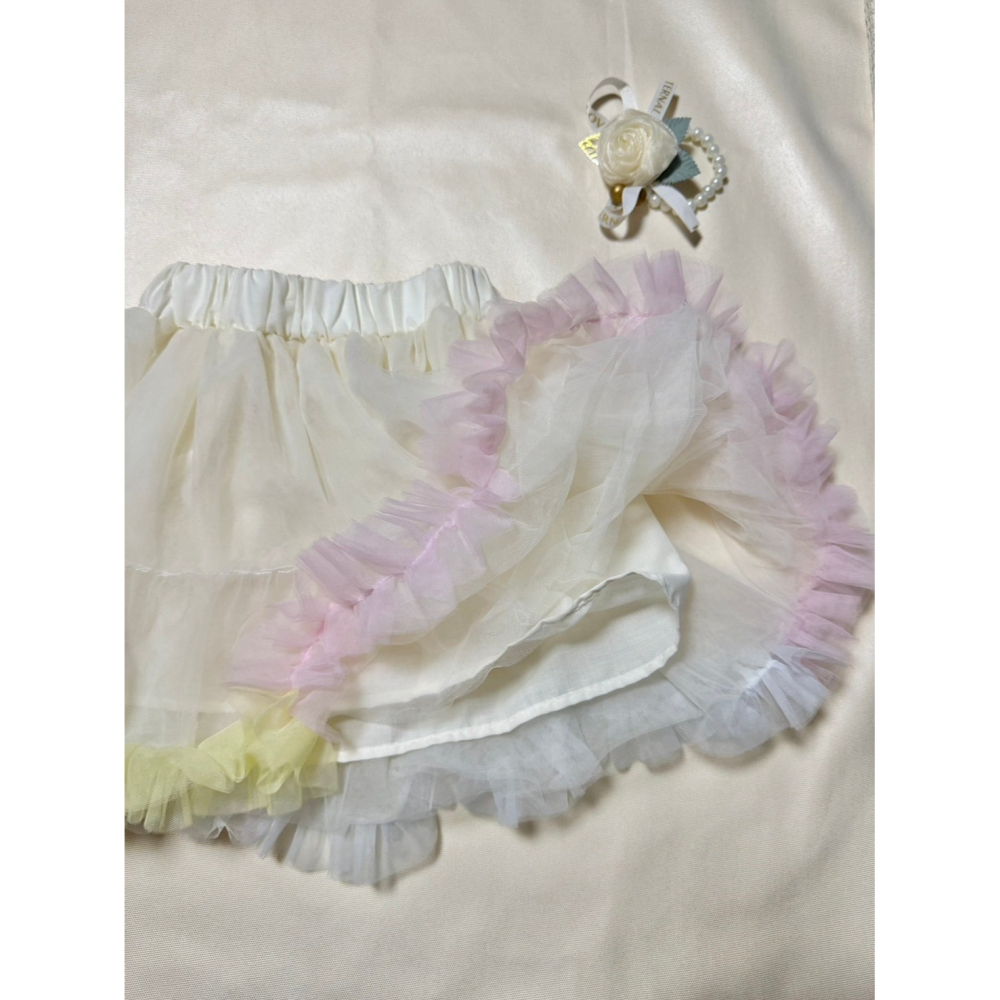 Ruroro實拍四層紗彩色澎澎裙-細節圖3