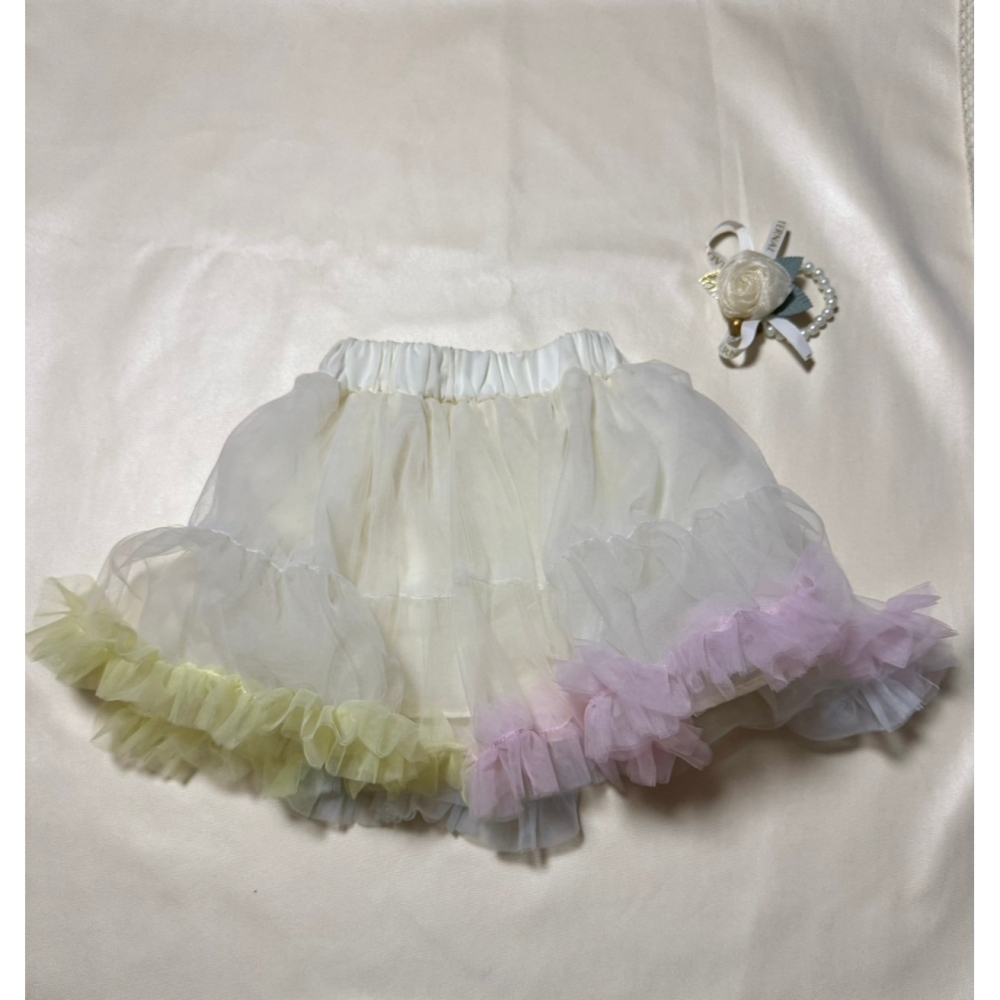 Ruroro實拍四層紗彩色澎澎裙-細節圖4