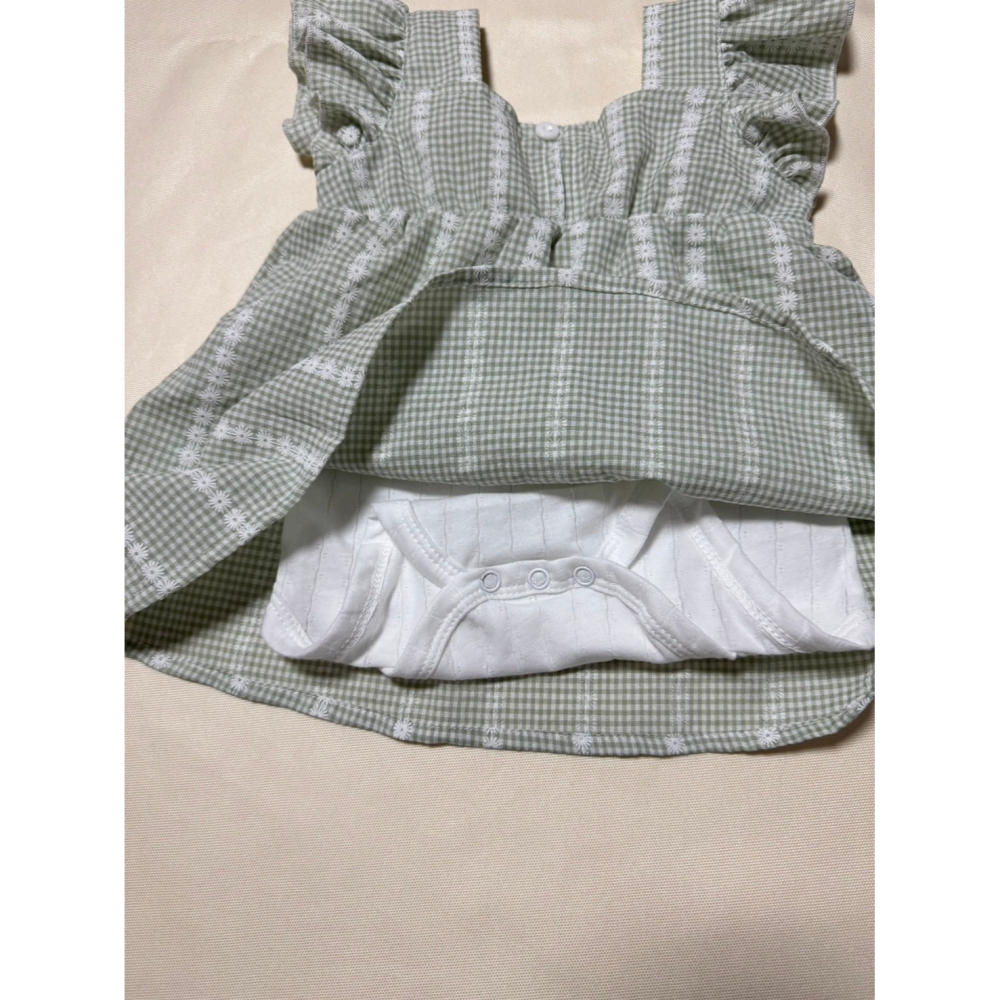 Ruroro實拍滿版印花包屁裙-細節圖3