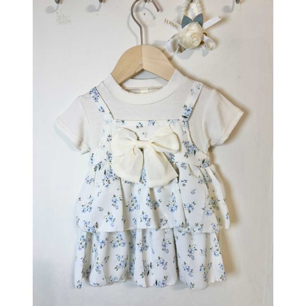 Ruroro實拍大蝴蝶結洋裝-規格圖3