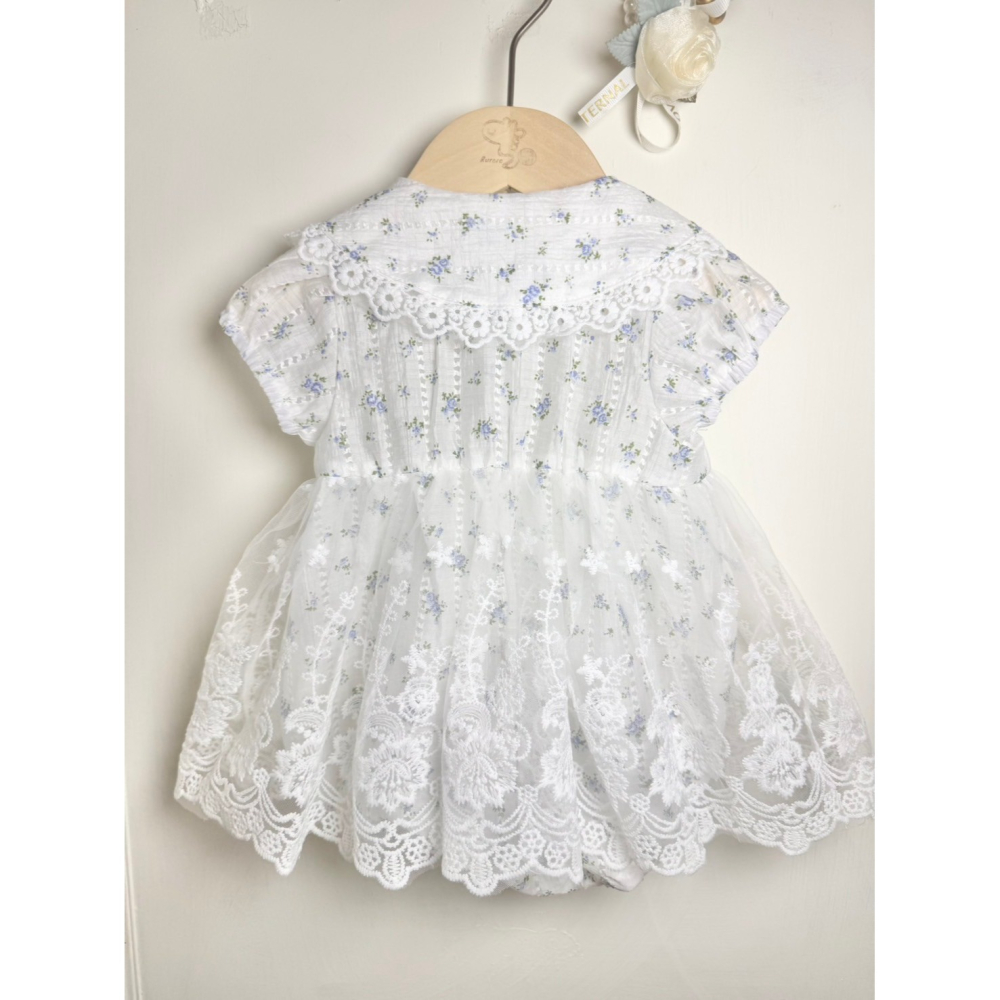 Ruroro實拍透氣碎花沙包屁裙-細節圖3