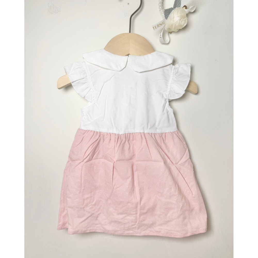 Ruroro實拍雙蝴蝶結小淑女包屁裙-細節圖4