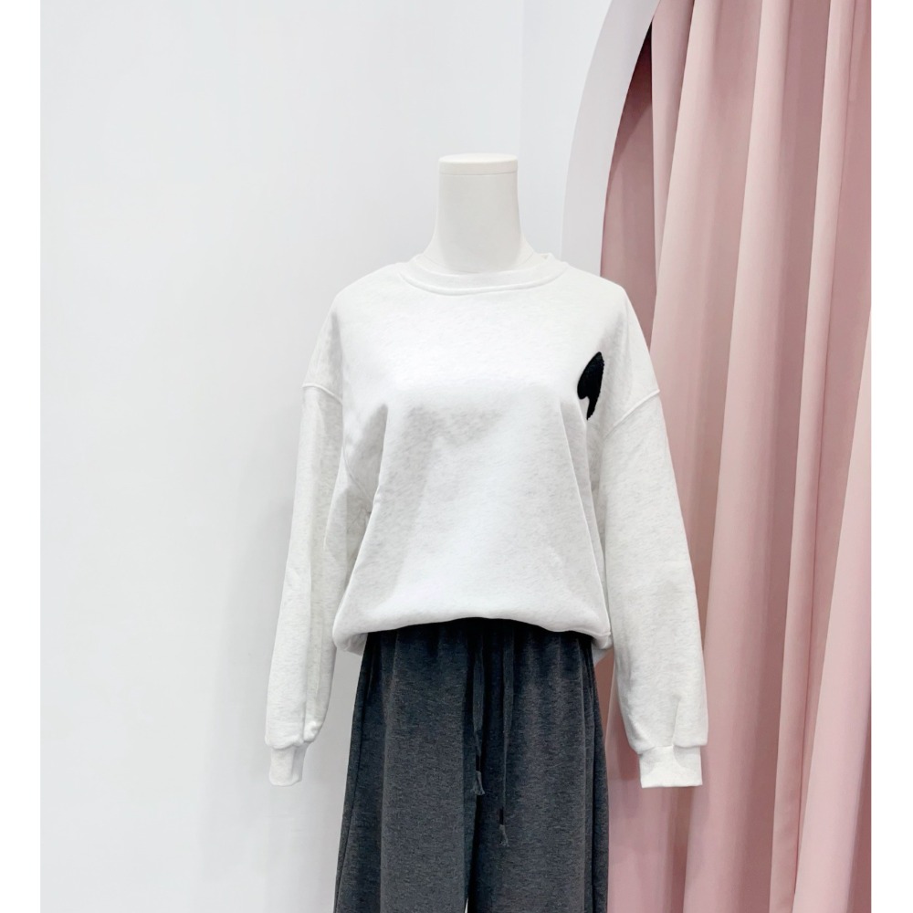 (A370)英字內刷絨長袖大學t-2色 保暖 長袖上衣-規格圖6