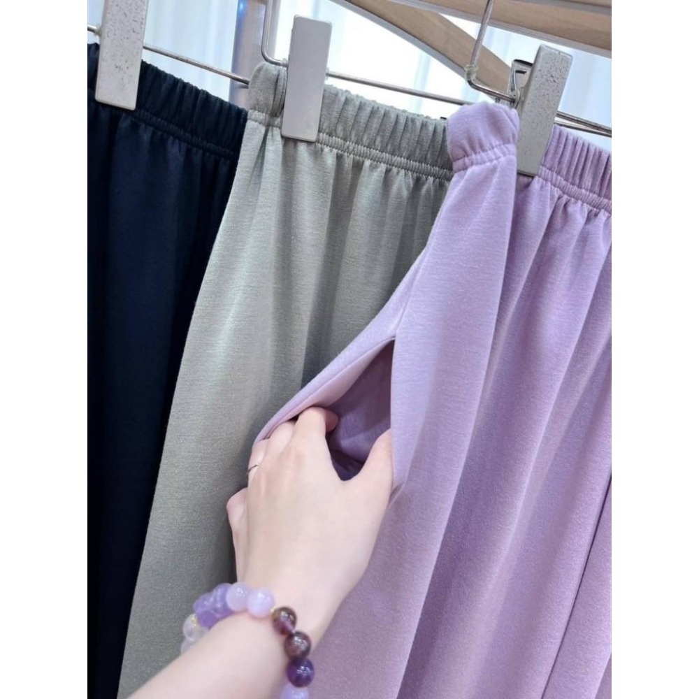 (A340)空氣棉抽繩上衣＋長裙二件式套裝-3色-細節圖8