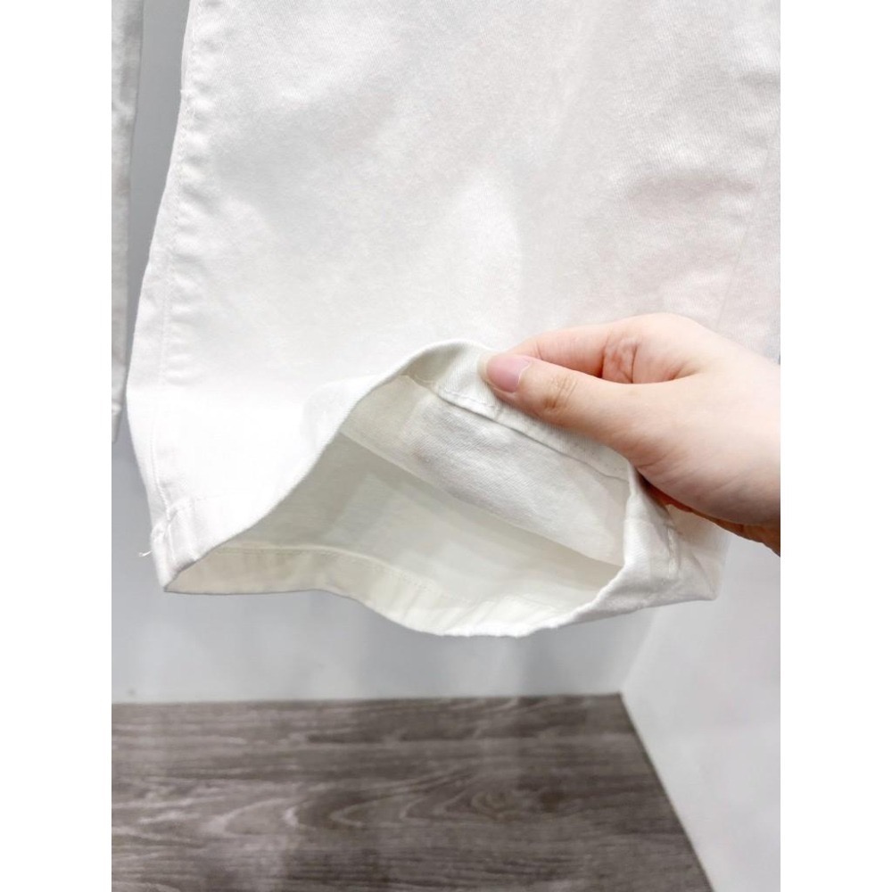 (D223)雙釦彈力落地直筒寬褲S-XL (2色)-細節圖5