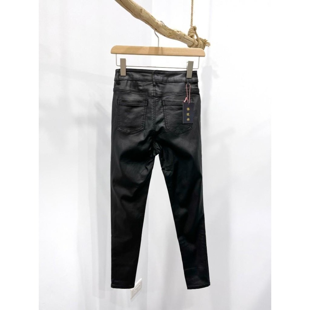 (D221)內磨毛彈性皮褲S-XL-細節圖7