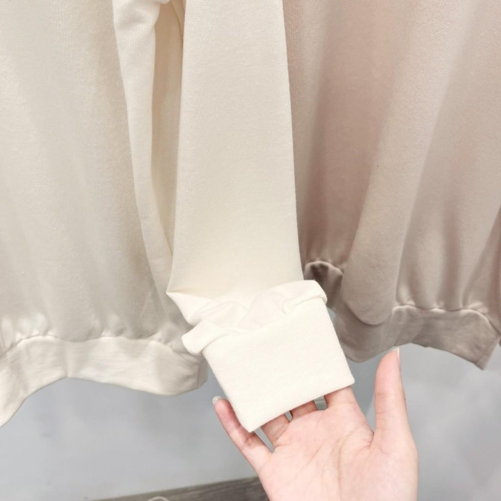 (A356)snoopy薄長袖大學t-2色 長袖上衣 薄長袖 毛巾布-細節圖5