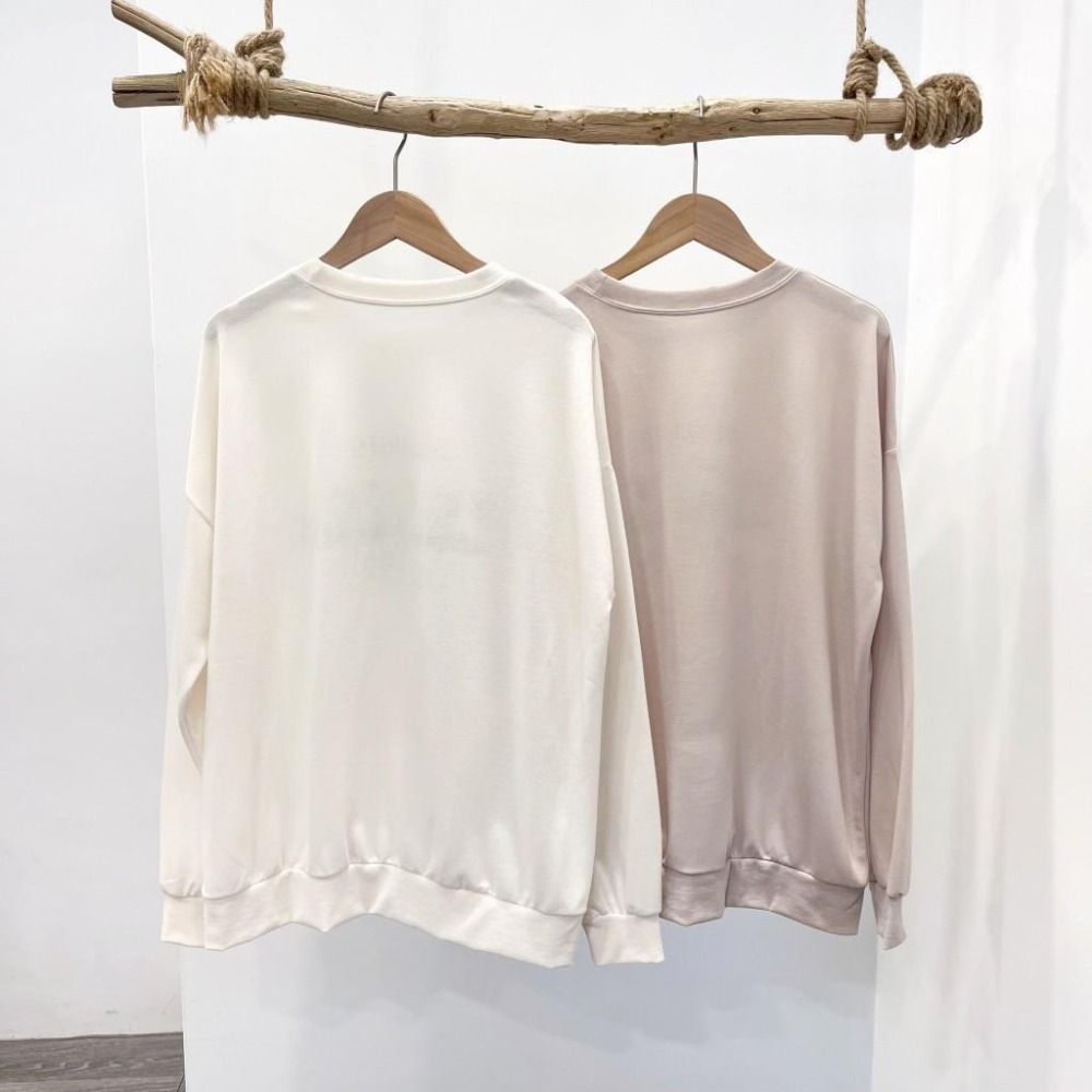 (A356)snoopy薄長袖大學t-2色 長袖上衣 薄長袖 毛巾布-細節圖7