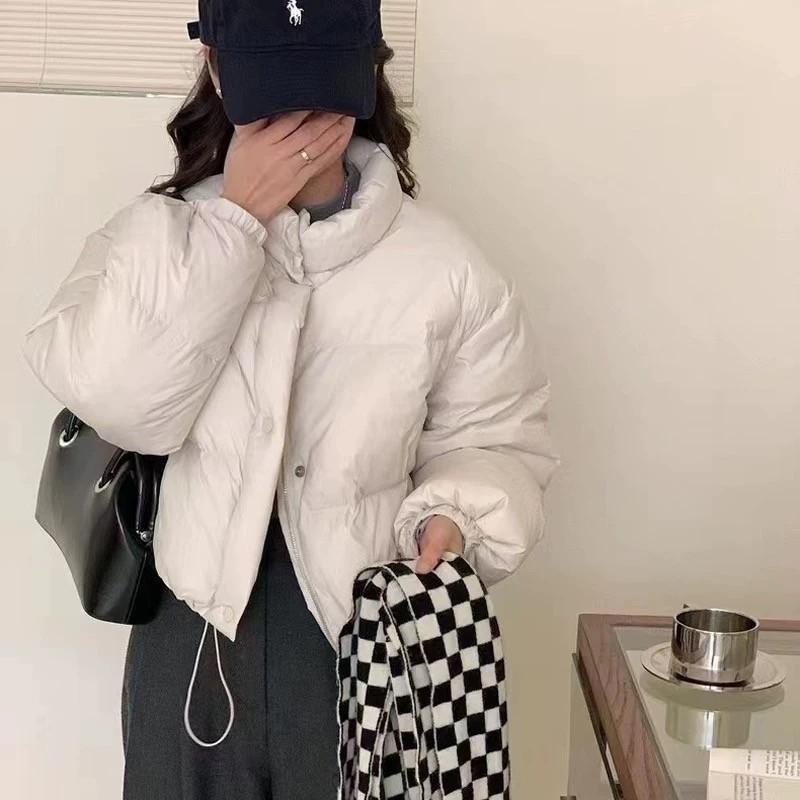 (G48)短版鋪棉麵包外套-5色 保暖 冬天外套-細節圖6