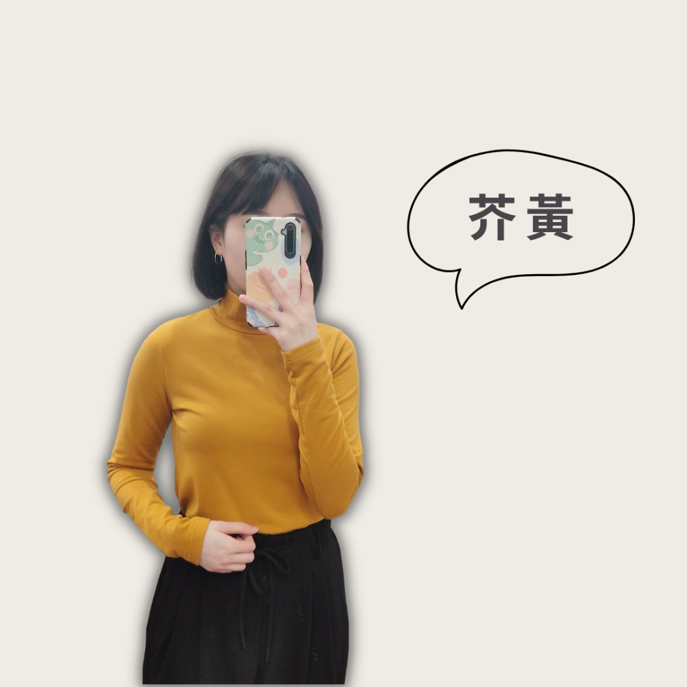 (A245)正韓 高領內刷毛上衣-8色 長袖上衣 內搭 發熱衣 打底衣 打底衫 保暖內搭-規格圖8