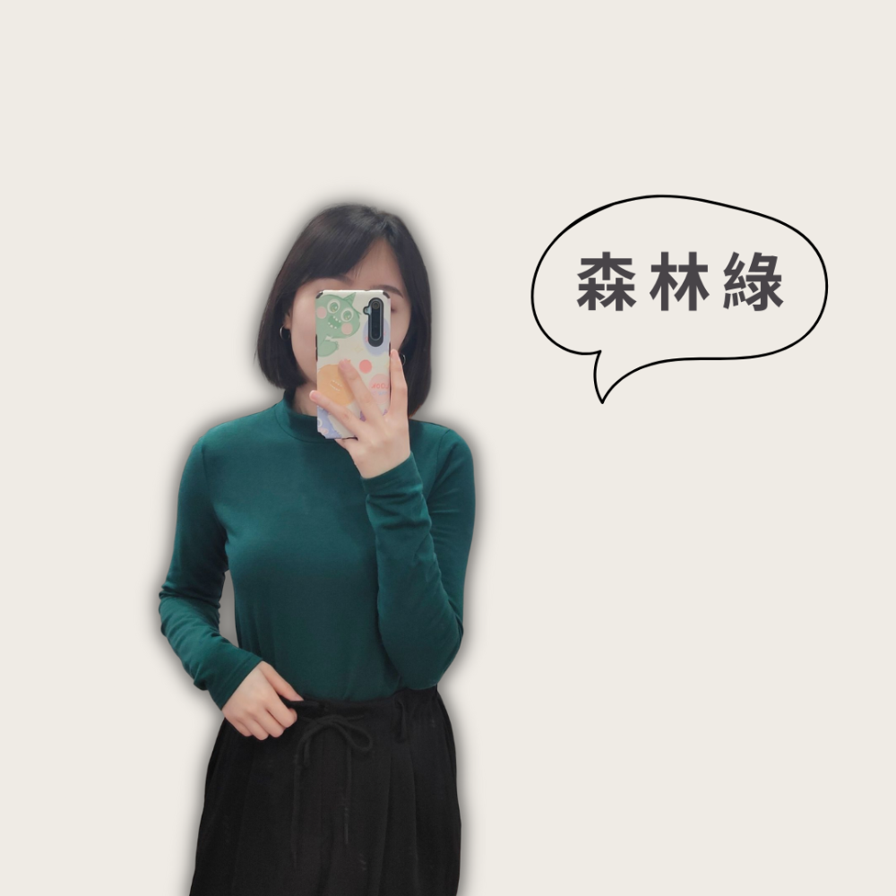 (A245)正韓 高領內刷毛上衣-8色 長袖上衣 內搭 發熱衣 打底衣 打底衫 保暖內搭-規格圖8