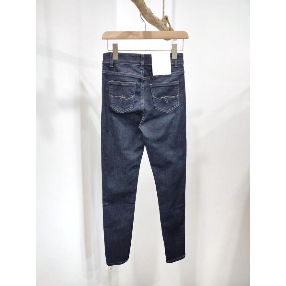 (D173)質感刷色窄管牛仔長褲S-2L-細節圖6